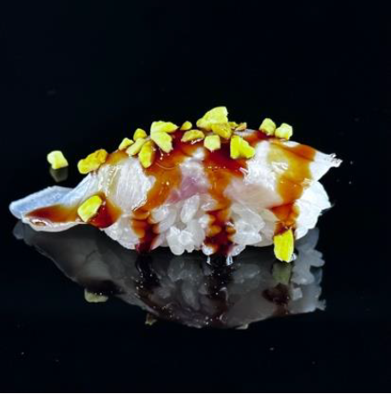 93 NIGIRI BRANZINO PISTACCHIO 2 pz